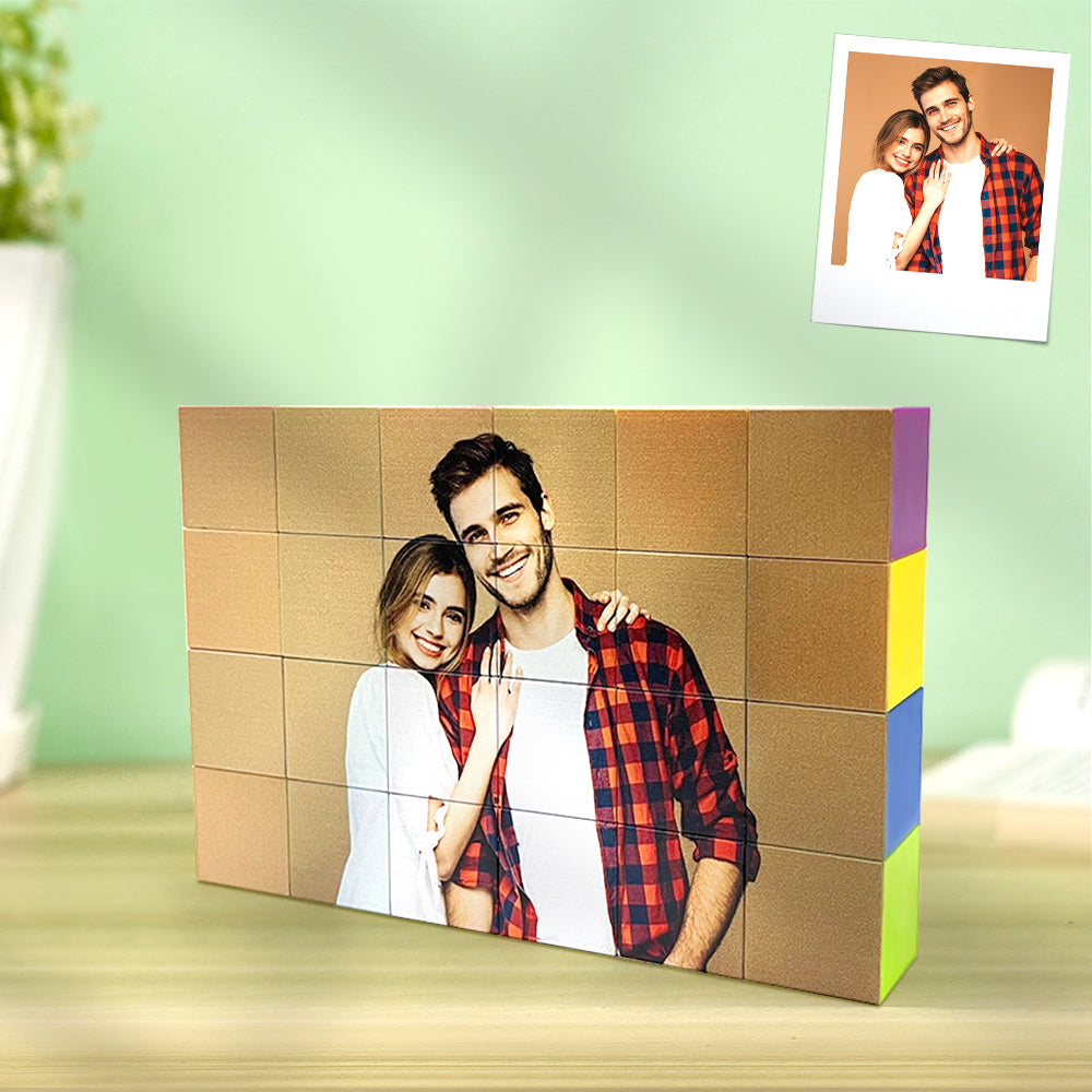 Personalized Photo Building Blocks – DIY Magnetic Custom Gift Set