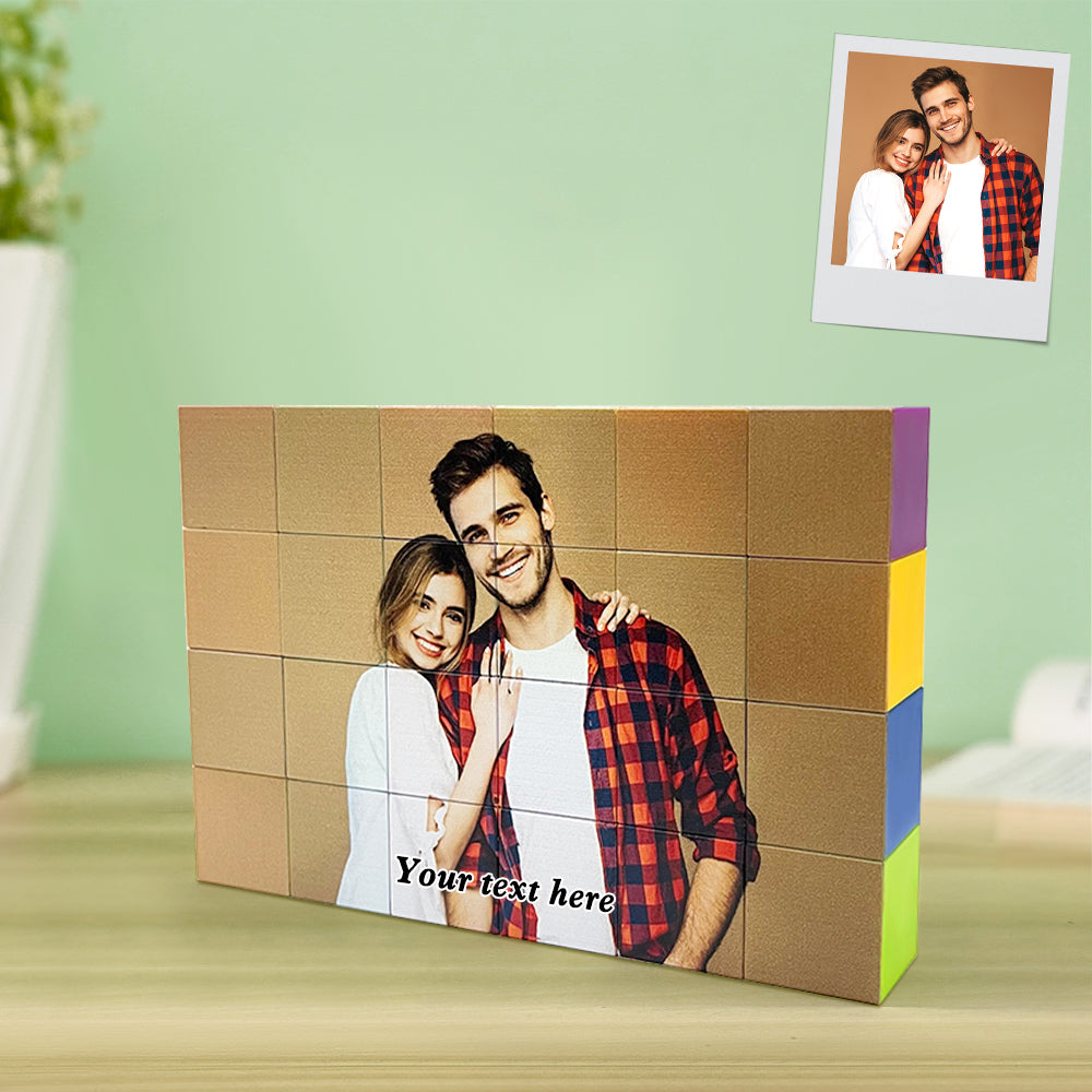 Personalized Photo Building Blocks – DIY Magnetic Custom Gift Set