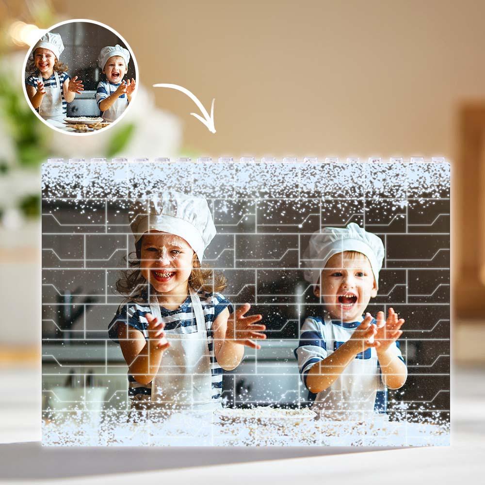 Personalized photo puzzle with custom image printed, a unique keepsake gift for kids and families.