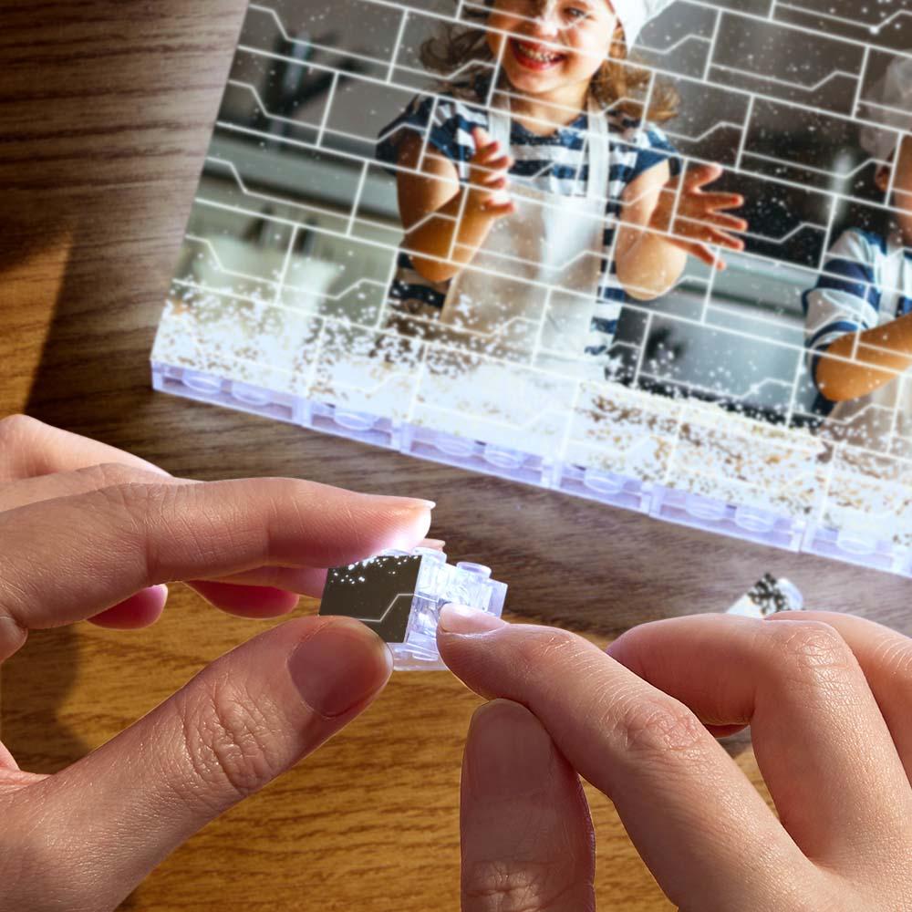 Custom puzzle featuring your favorite photo, a fun and meaningful activity for all ages.