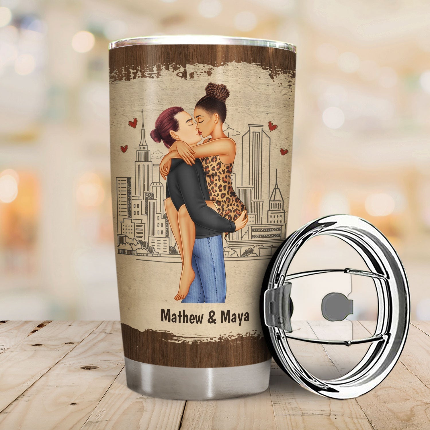 Custom “Best Thing I Found on the Internet” Tumbler – Personalized Couple Gift - De Krys