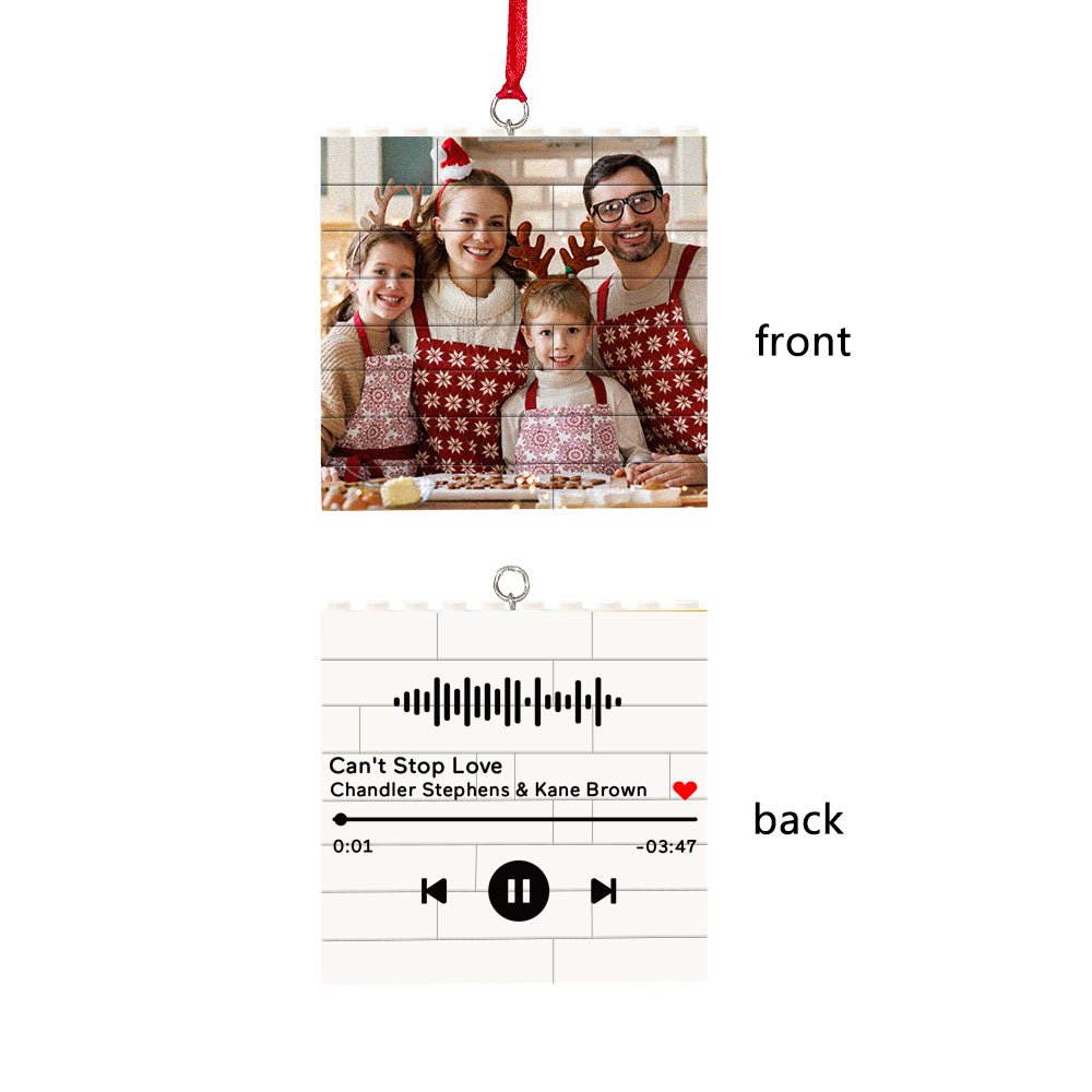 Custom Holiday Photo Block Puzzle – Buildable Keepsake - De Krys