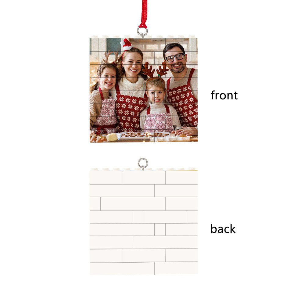 Custom Holiday Photo Block Puzzle – Buildable Keepsake - De Krys