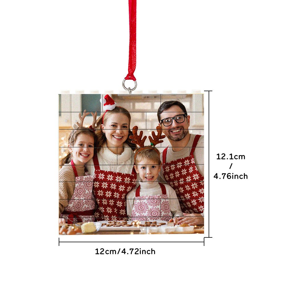 Custom Holiday Photo Block Puzzle – Buildable Keepsake - De Krys