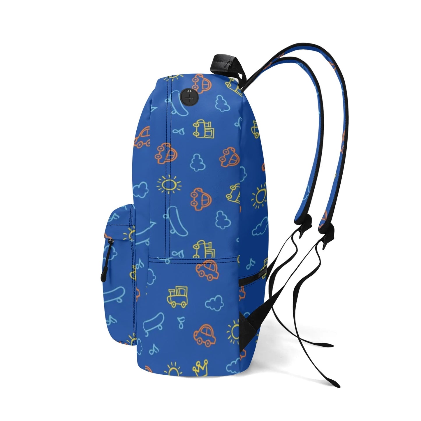 Custom Kids Backpack with Name & Cartoon Face | Personalized Toddler Bag for Preschool - De Krys