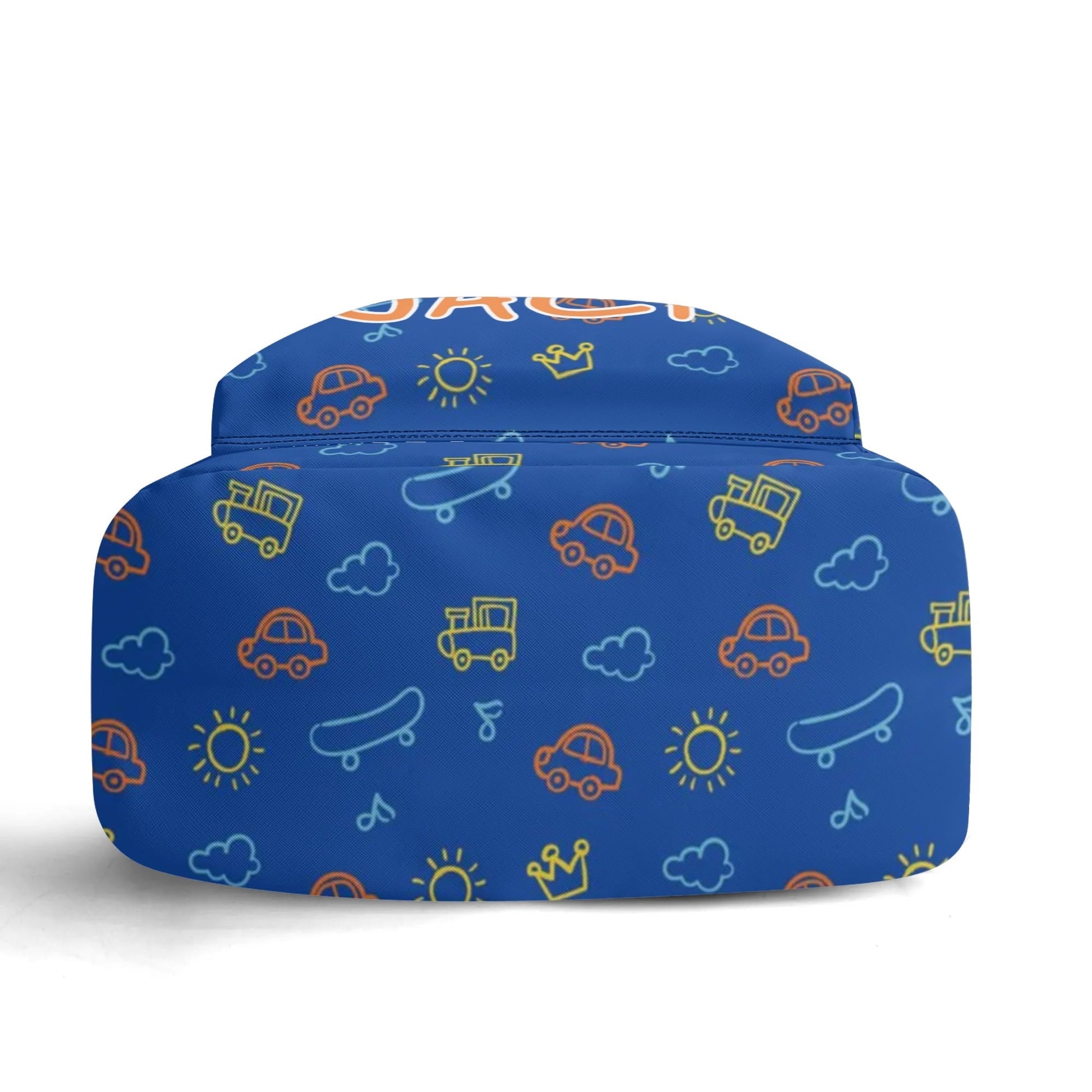 Custom Kids Backpack with Name & Cartoon Face | Personalized Toddler Bag for Preschool - De Krys