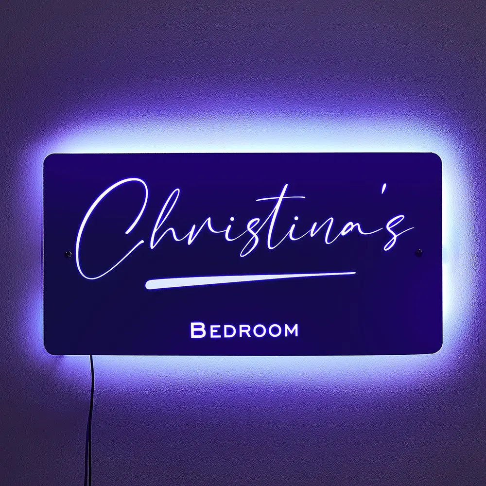 Custom LED Name Sign| Personalized Light - De Krys