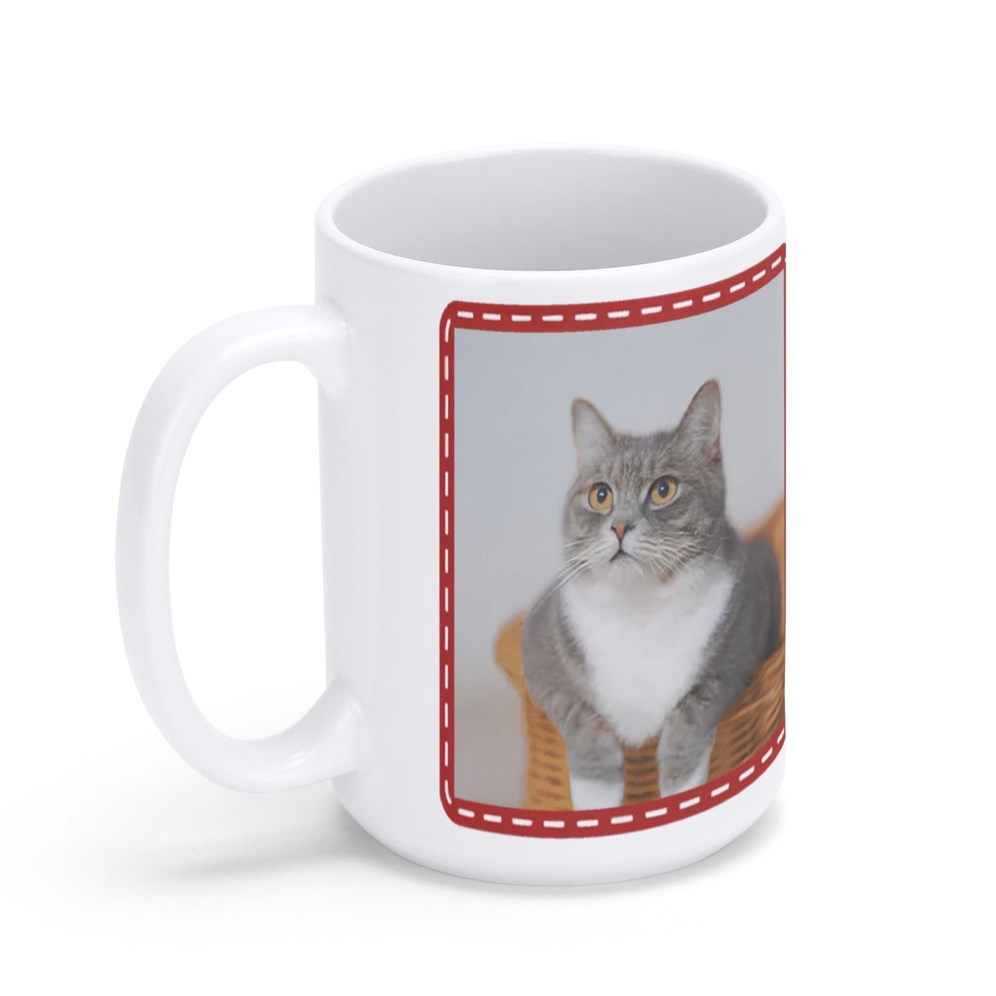 Custom Pet Photo Mug – Personalized Dog & Cat Lover Gift for Any Occasion - De Krys