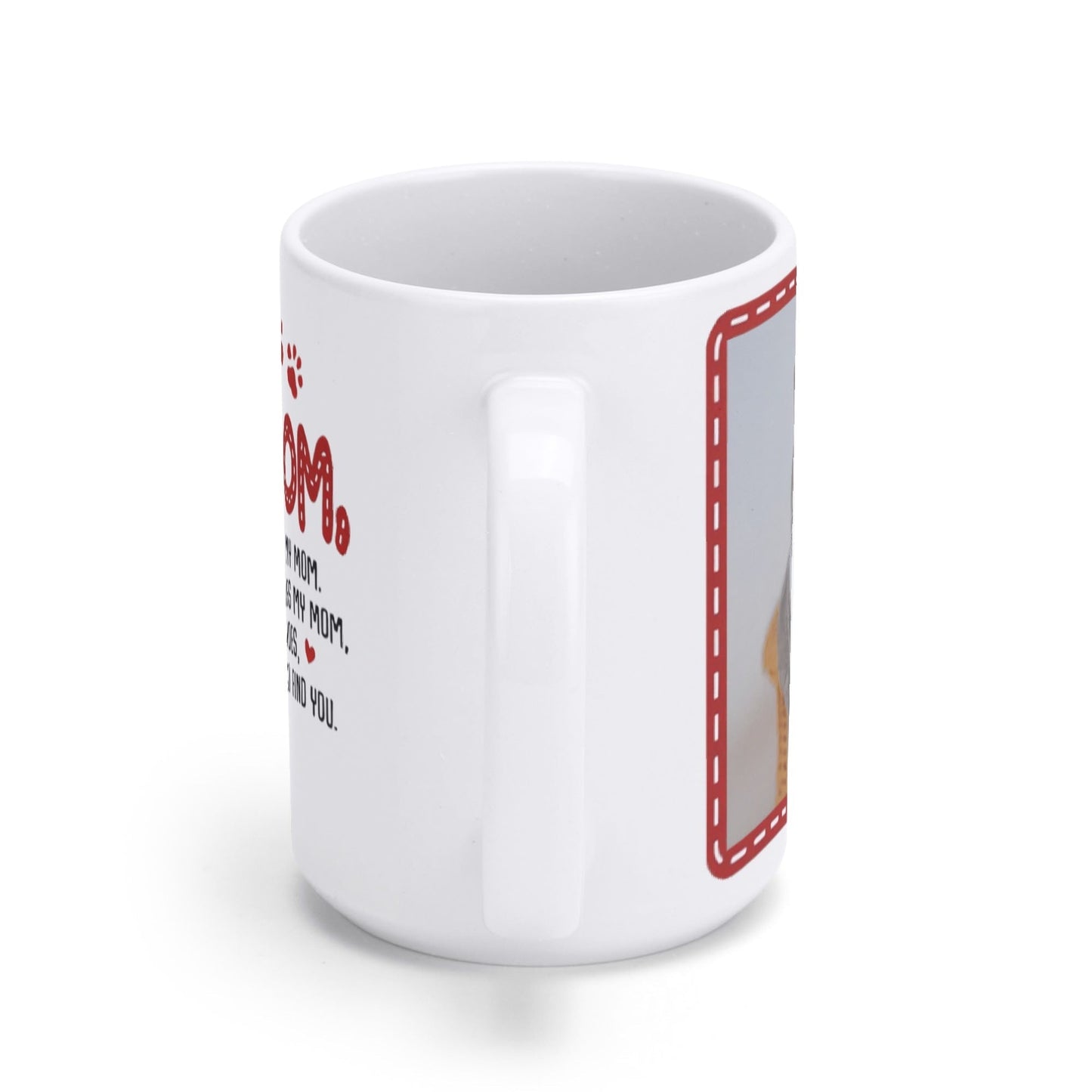 Custom Pet Photo Mug – Personalized Dog & Cat Lover Gift for Any Occasion - De Krys