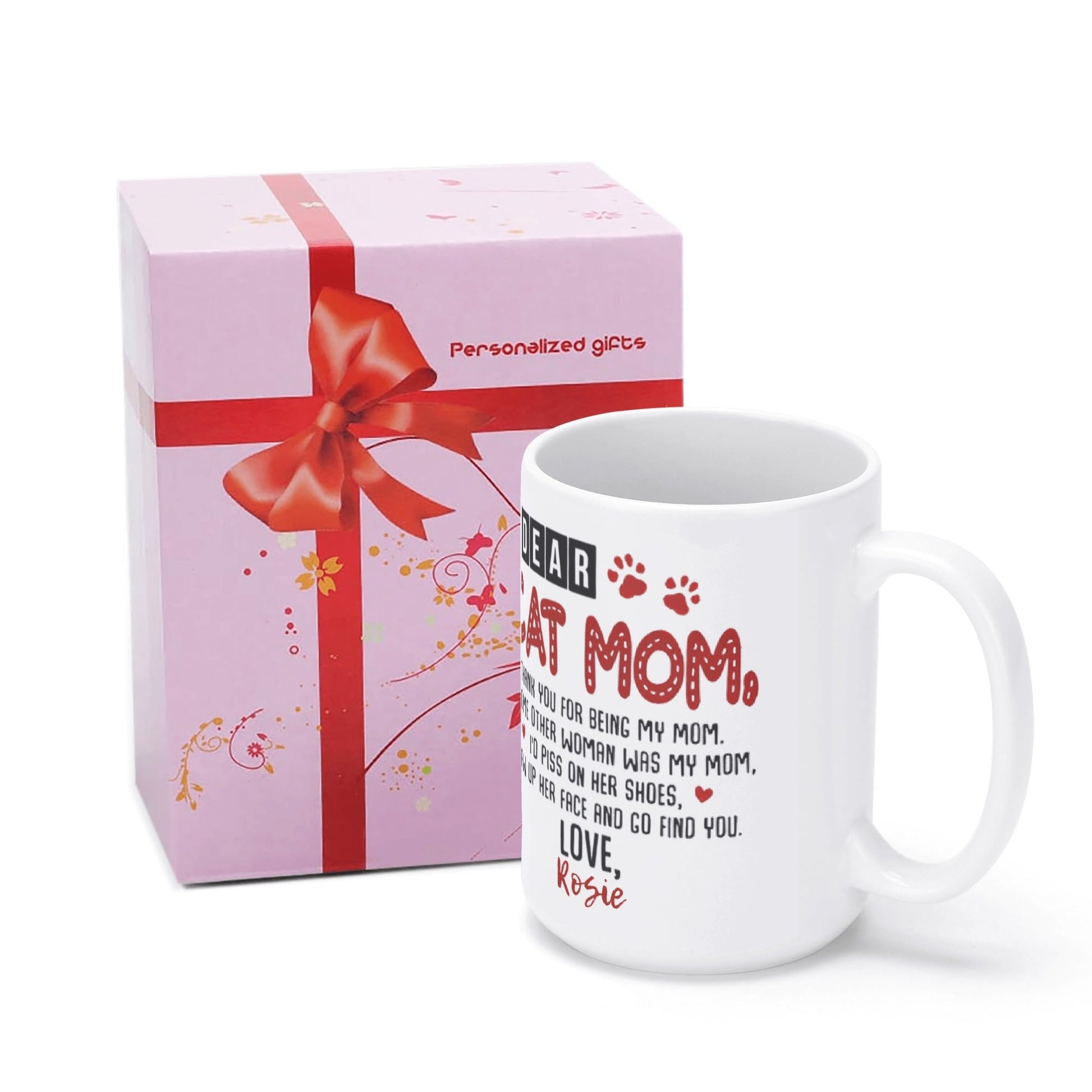 Custom Pet Photo Mug – Personalized Dog & Cat Lover Gift for Any Occasion - De Krys