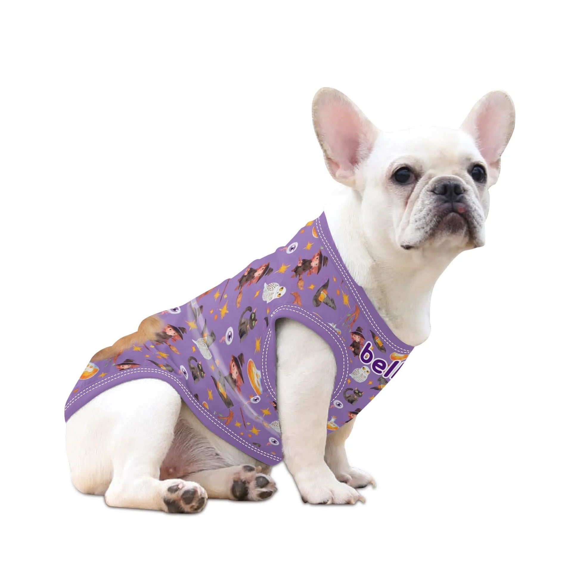 Halloween Pet Costume Shirt – Breathable Ghost & Skull Tee for Dogs & Cats - De Krys