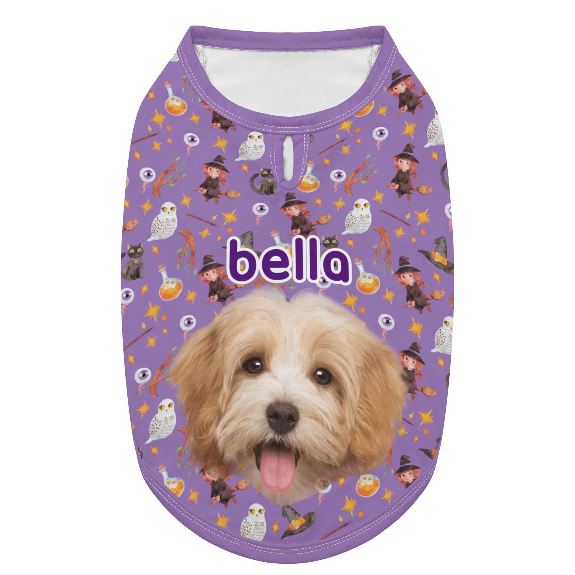 Halloween Pet Costume Shirt – Breathable Ghost & Skull Tee for Dogs & Cats - De Krys