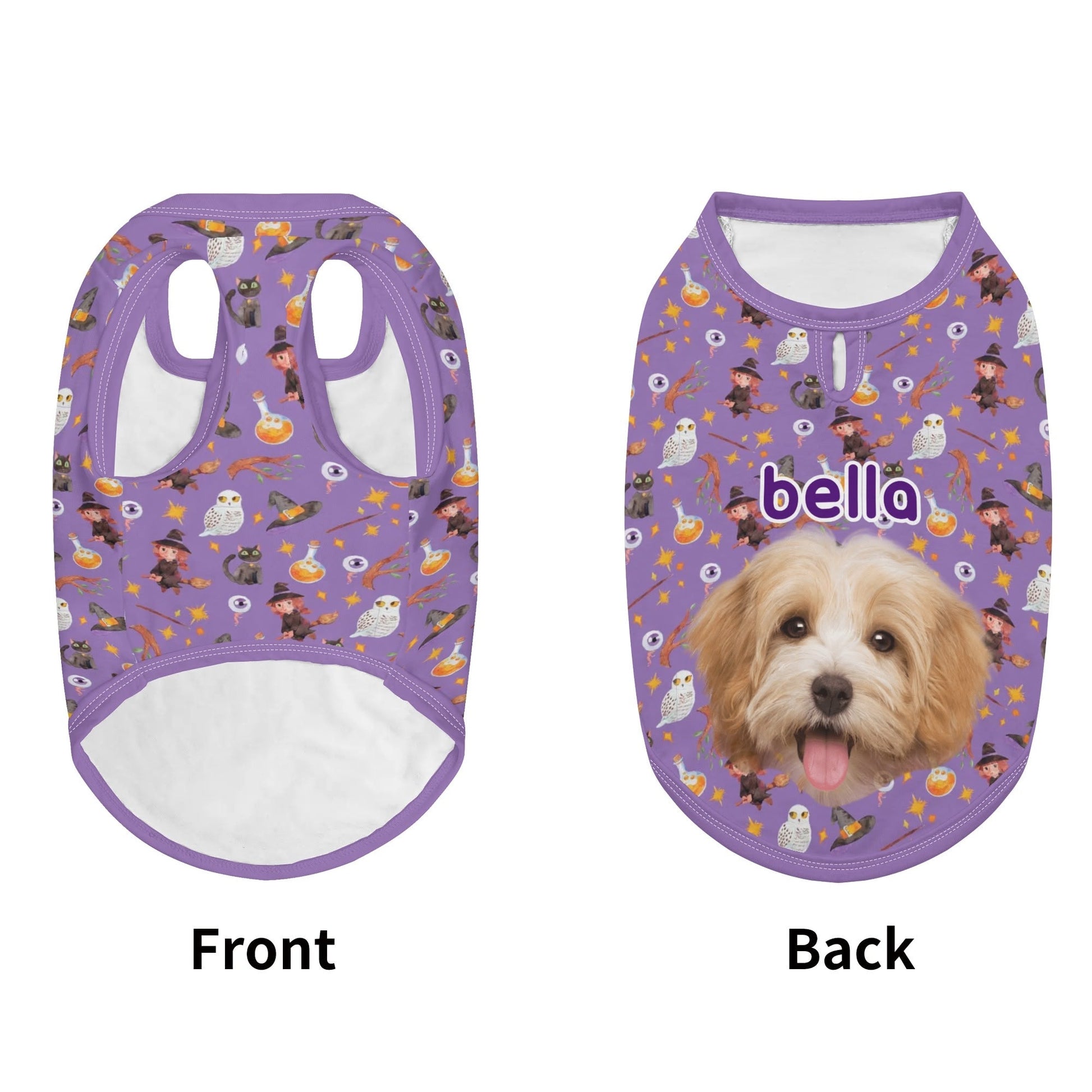 Halloween Pet Costume Shirt – Breathable Ghost & Skull Tee for Dogs & Cats - De Krys