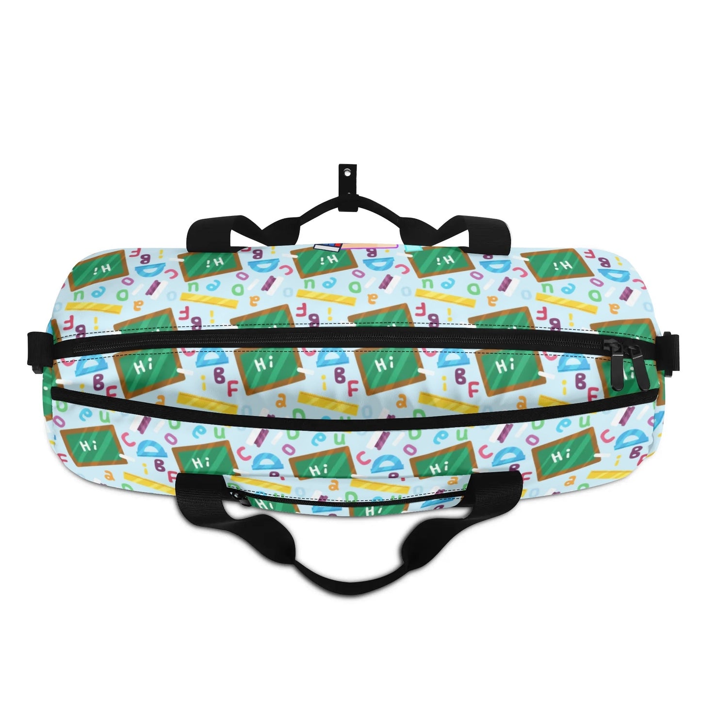 Personalized ABC Duffel Bag for Kids | Custom School & Gym Bag - De Krys