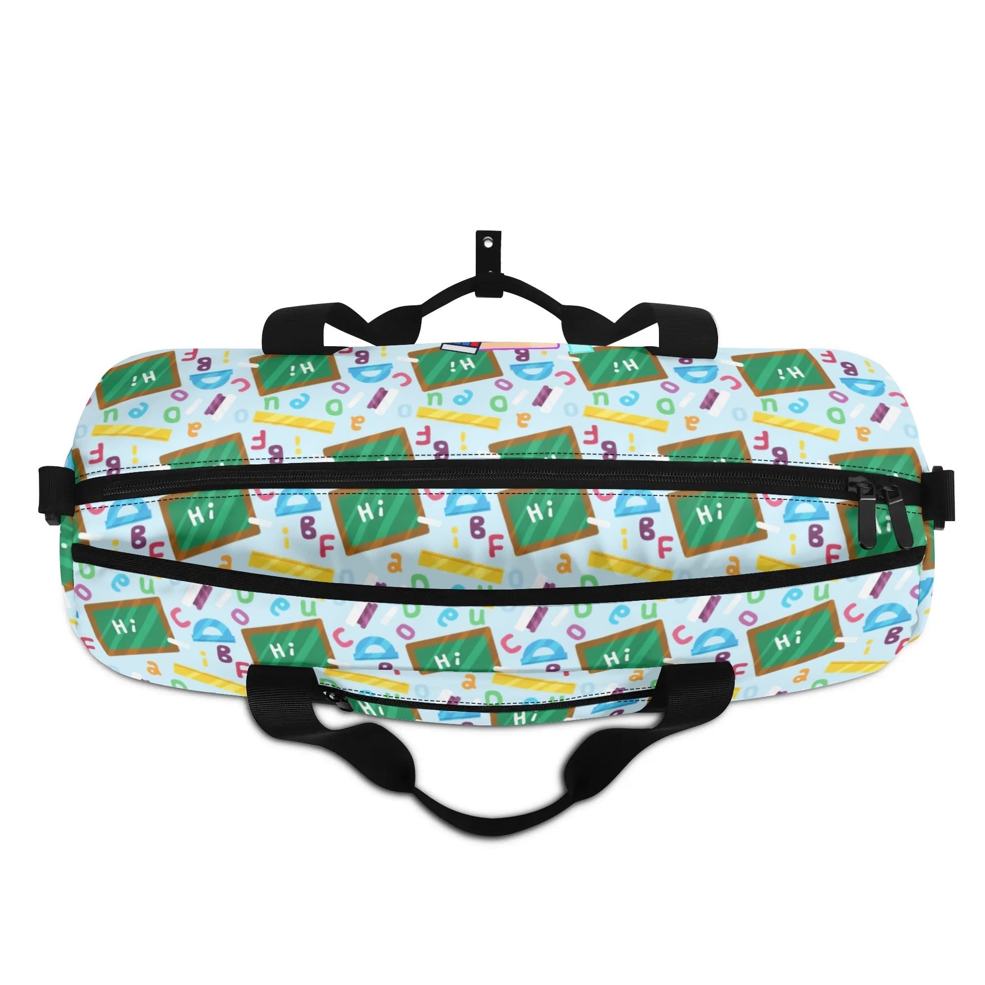 Personalized ABC Duffel Bag for Kids | Custom School & Gym Bag - De Krys