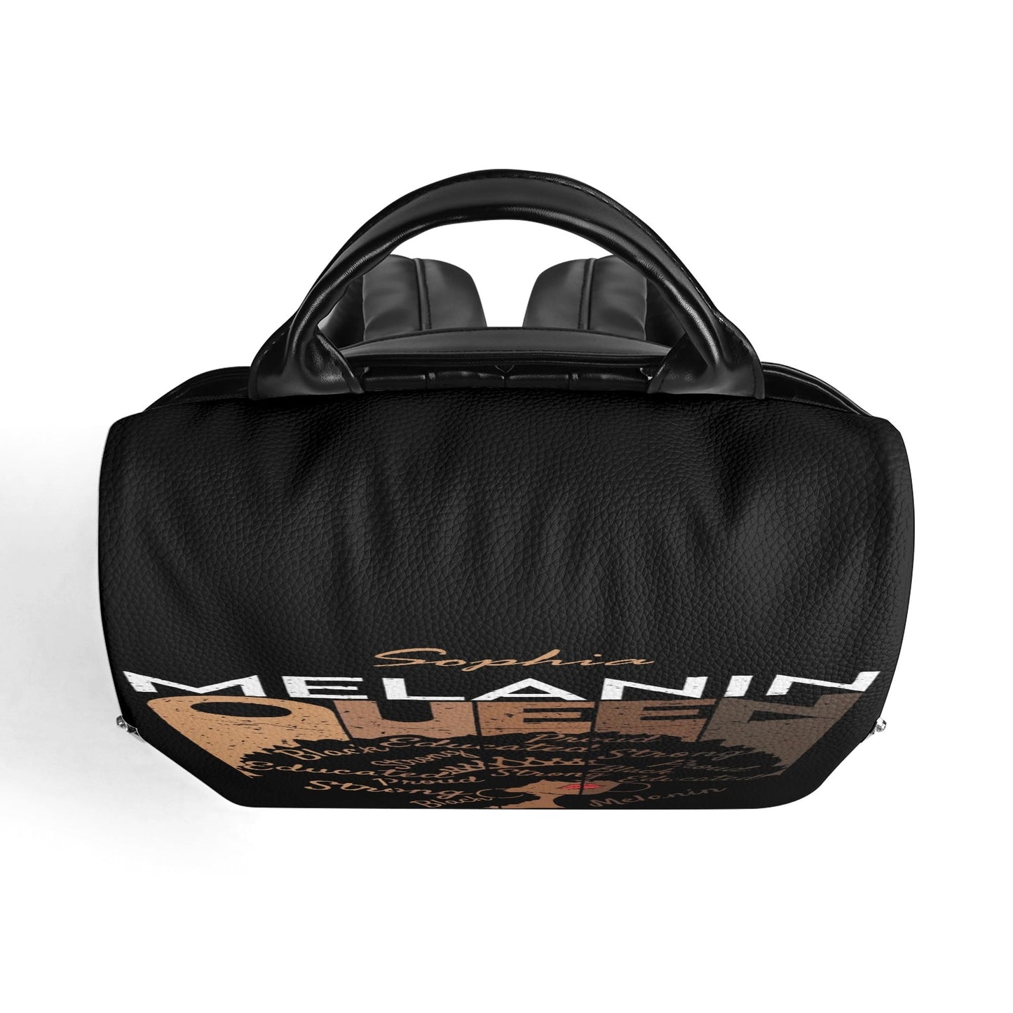 Personalized Afrocentric Backpack • Custom Melanin Queen Bag - De Krys