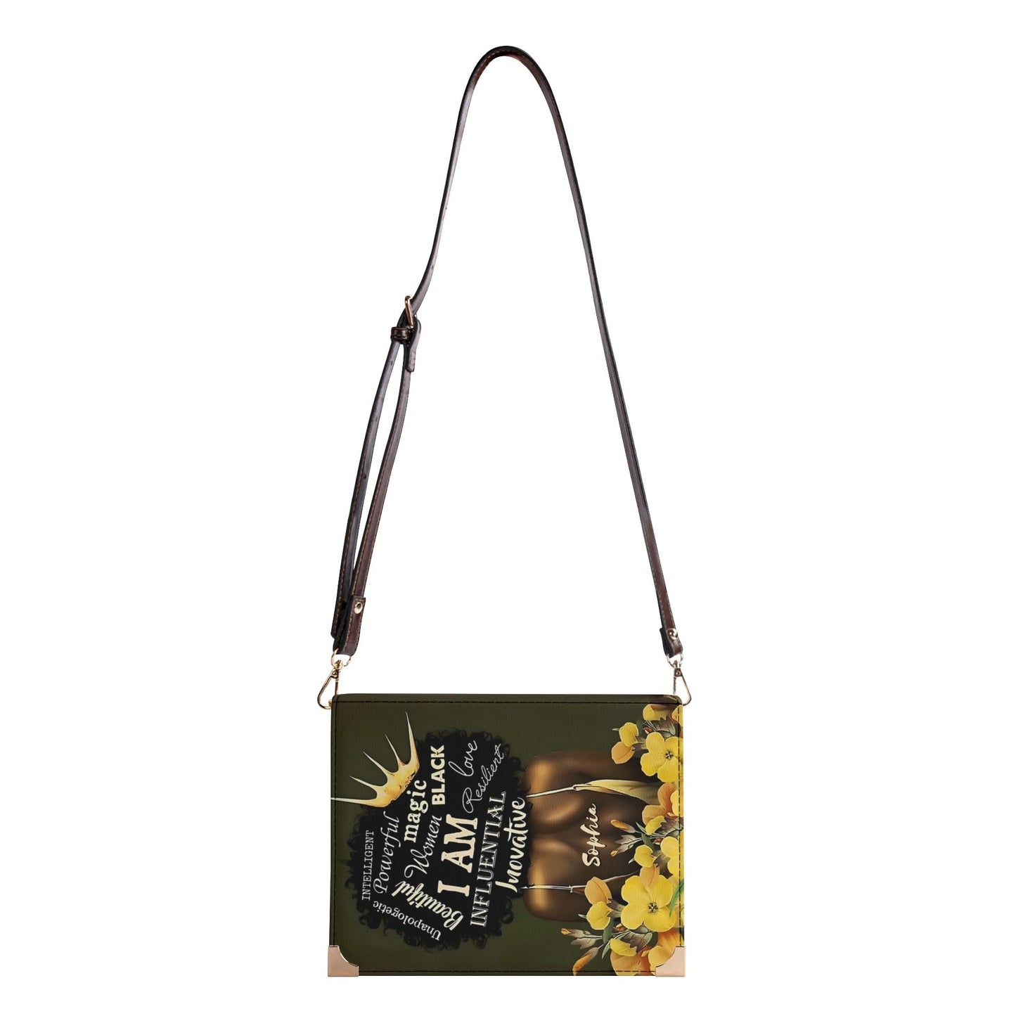 Personalized Afrocentric Handbag • Custom Melanin Queen Purse - De Krys