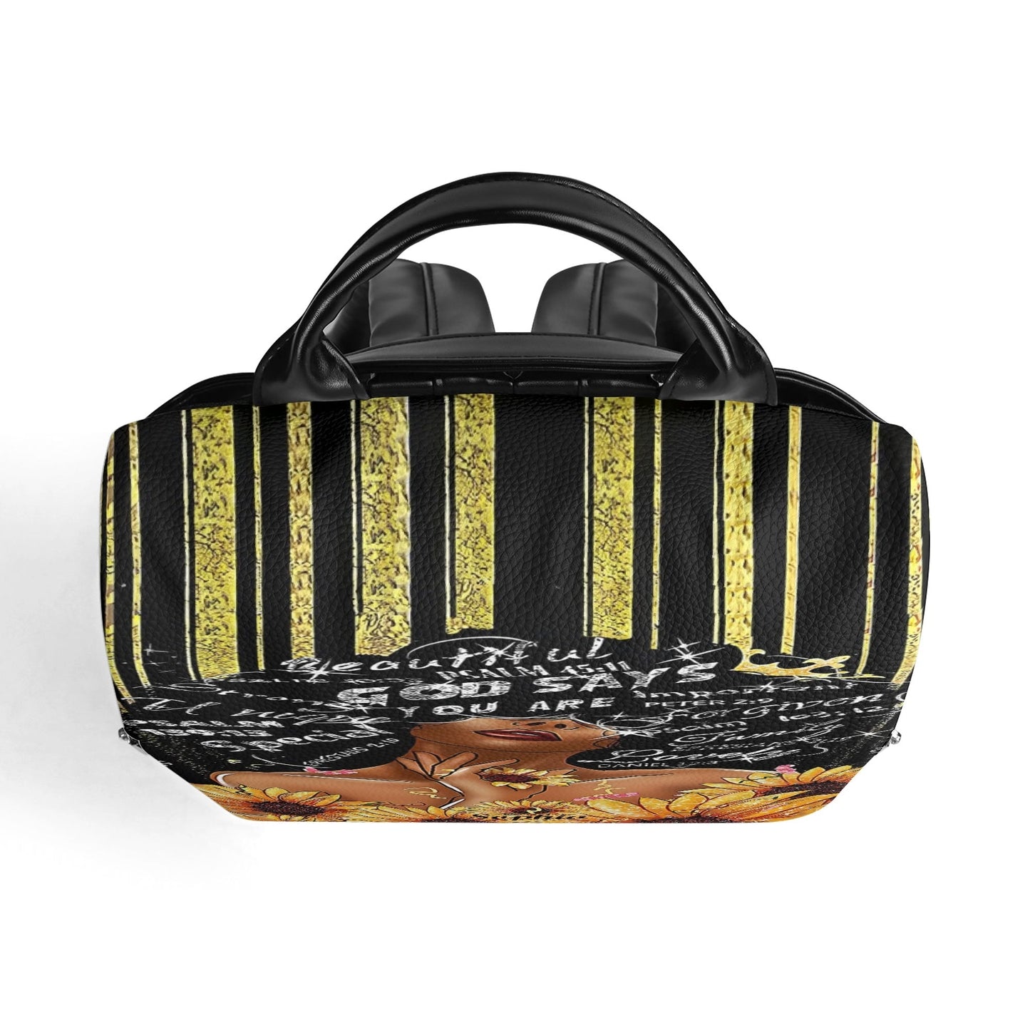 Personalized Christian Backpack • God Says You Are Afrocentric Bag - De Krys