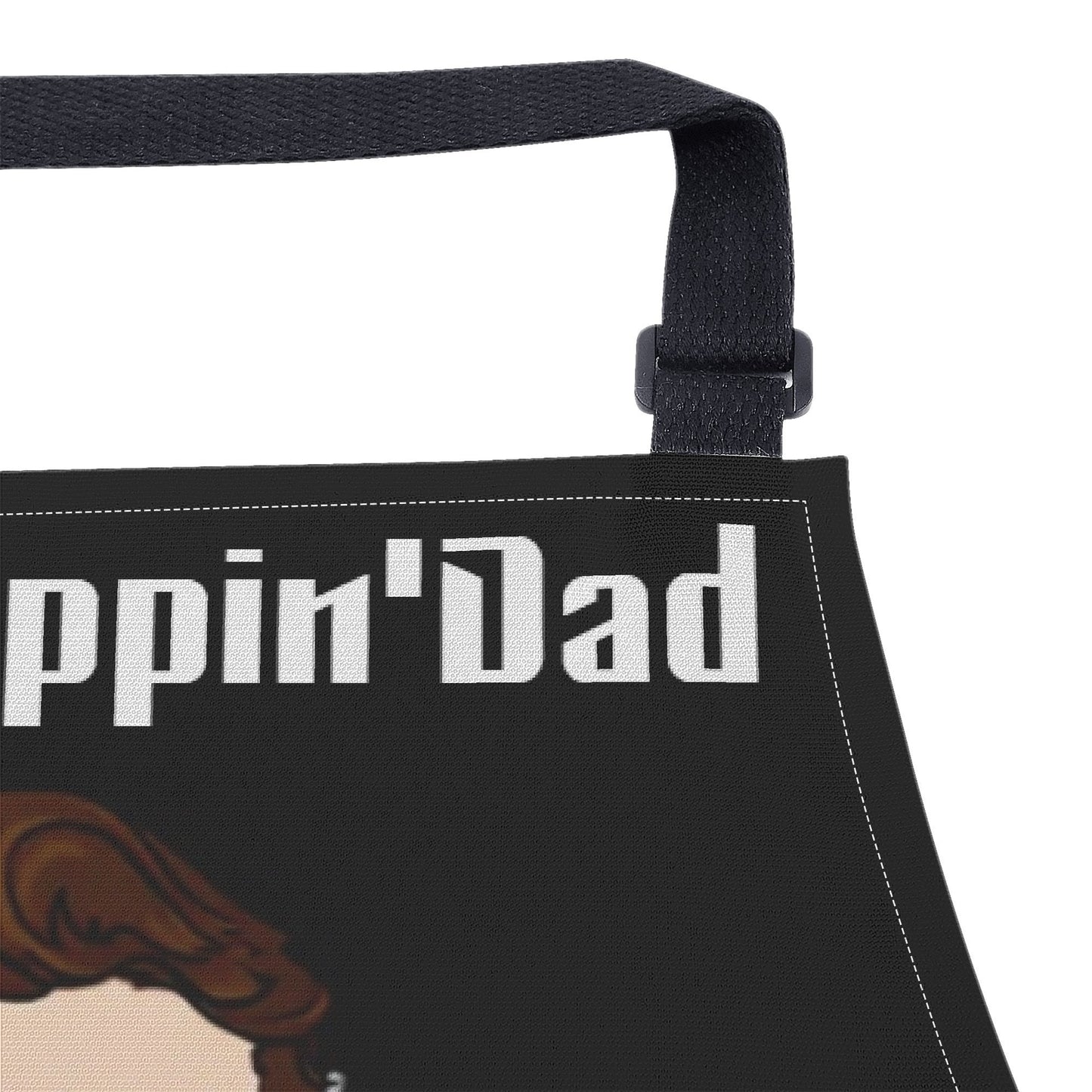 Personalized Grillfather Apron • Custom BBQ Cooking Gift - De Krys