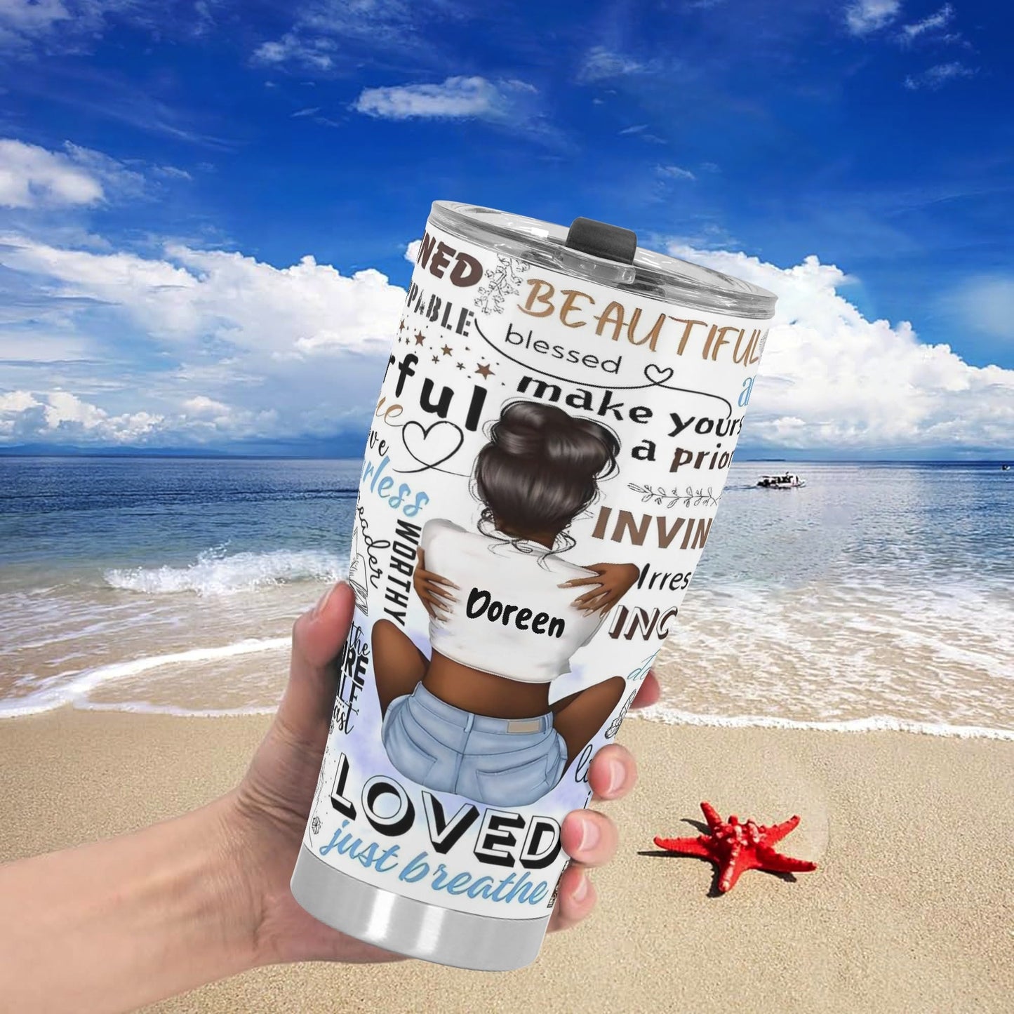 Personalized Name Tumbler • Custom Inspirational Gift - De Krys