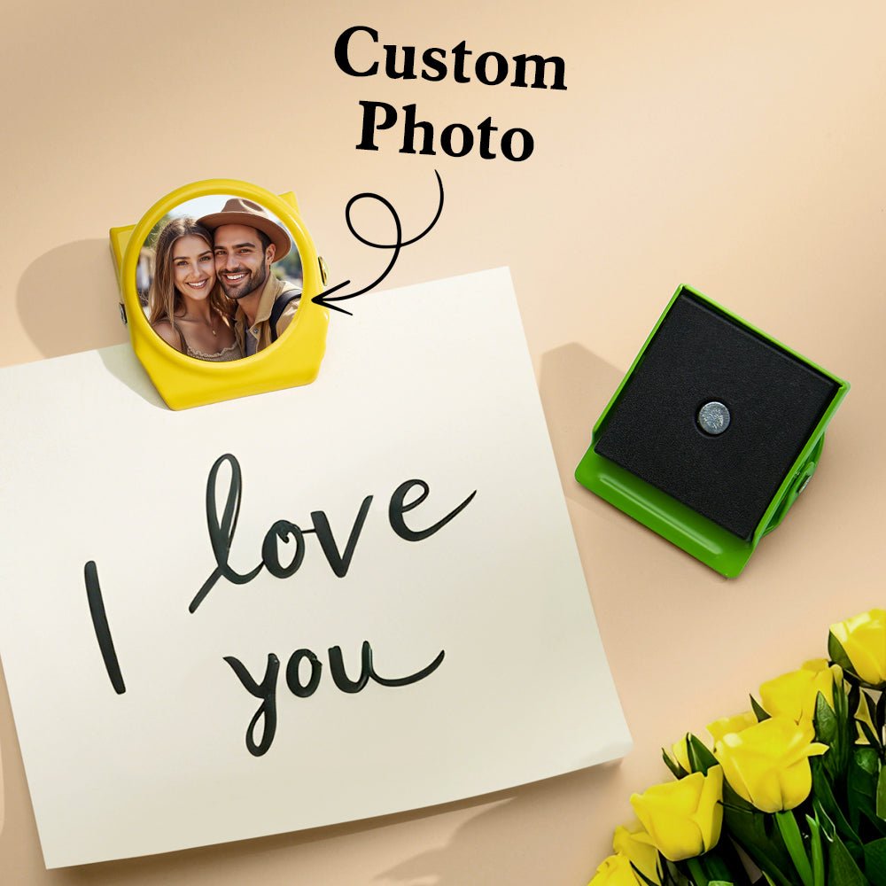 Personalized Photo Magnetic Memo Clip – Fridge & Desk Holder - De Krys