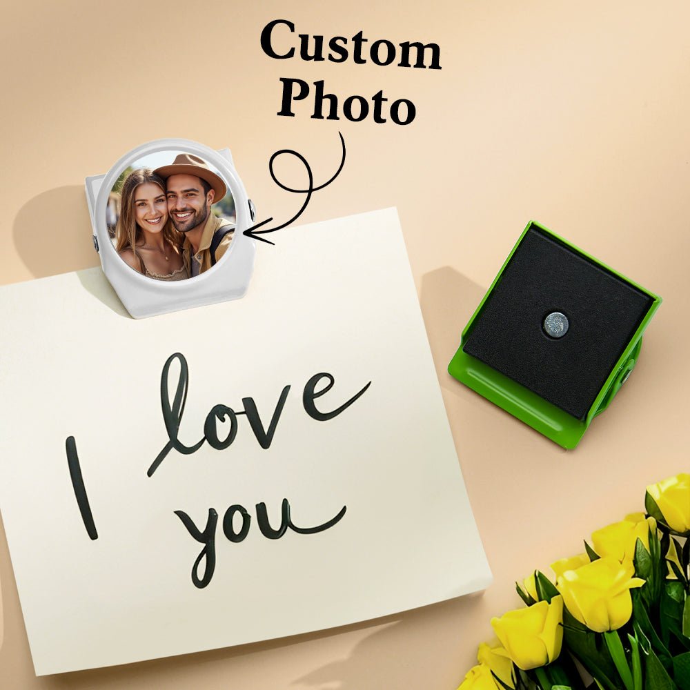 Personalized Photo Magnetic Memo Clip – Fridge & Desk Holder - De Krys