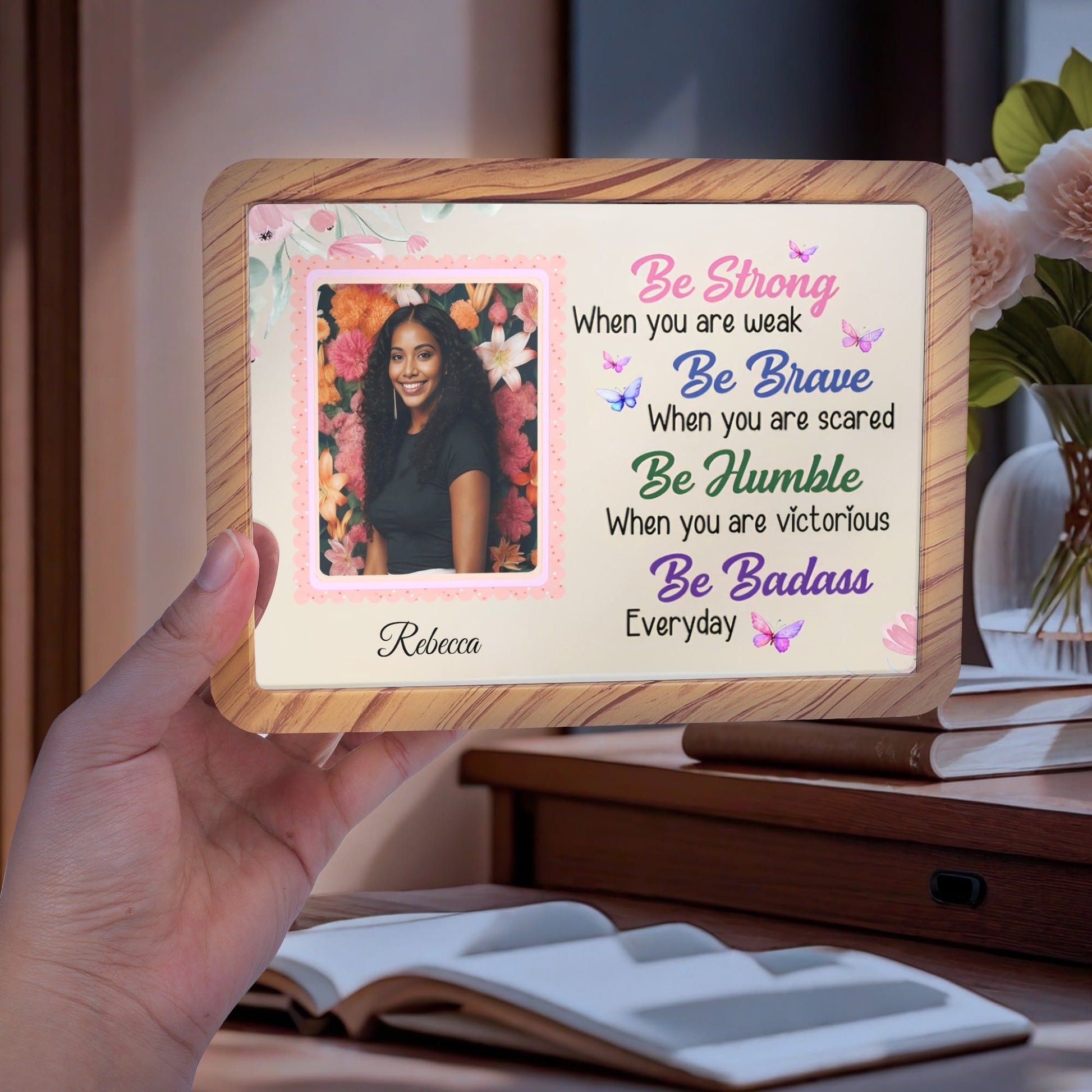 Personalized Photo Plaque • Custom Motivational Gift - De Krys