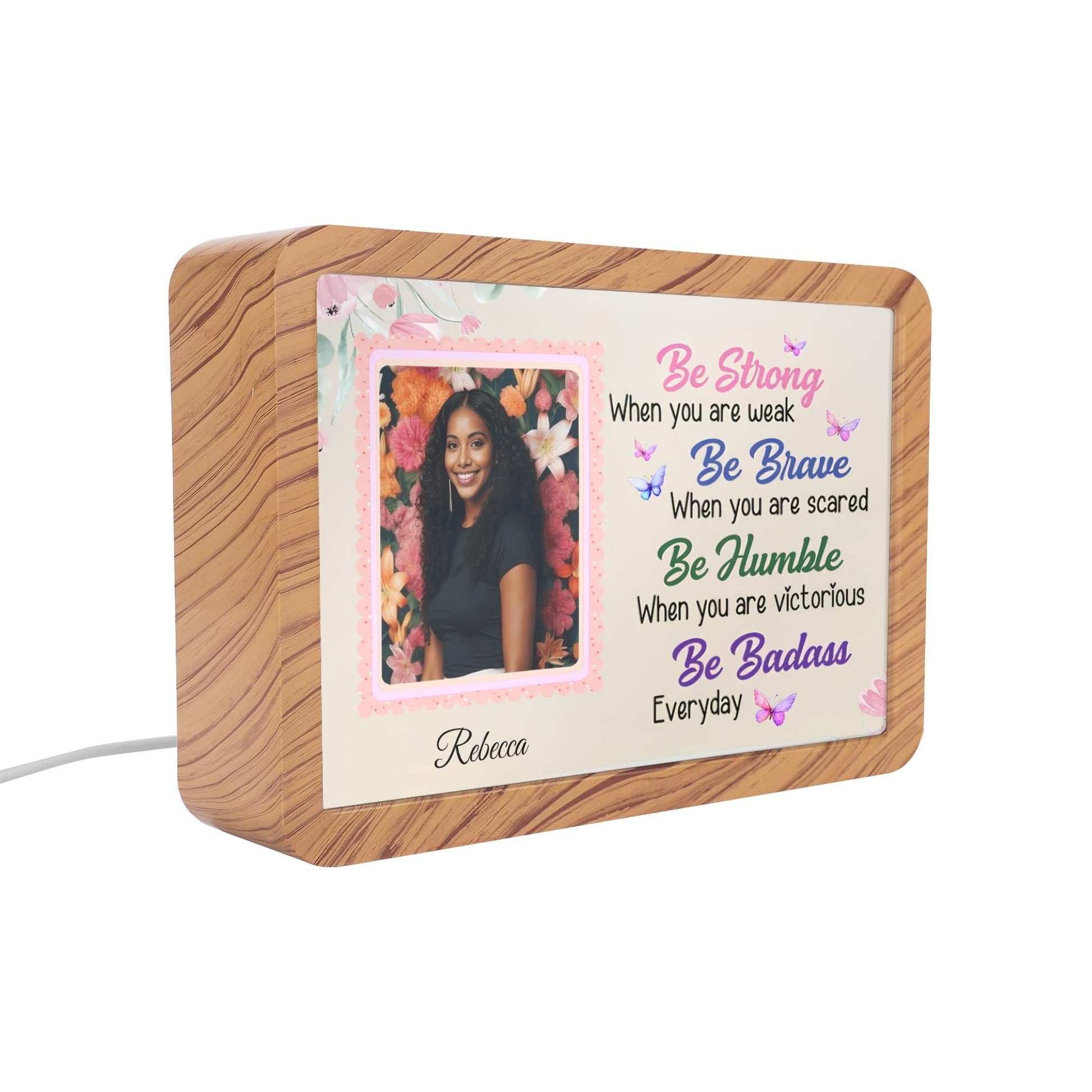 Personalized Photo Plaque • Custom Motivational Gift - De Krys