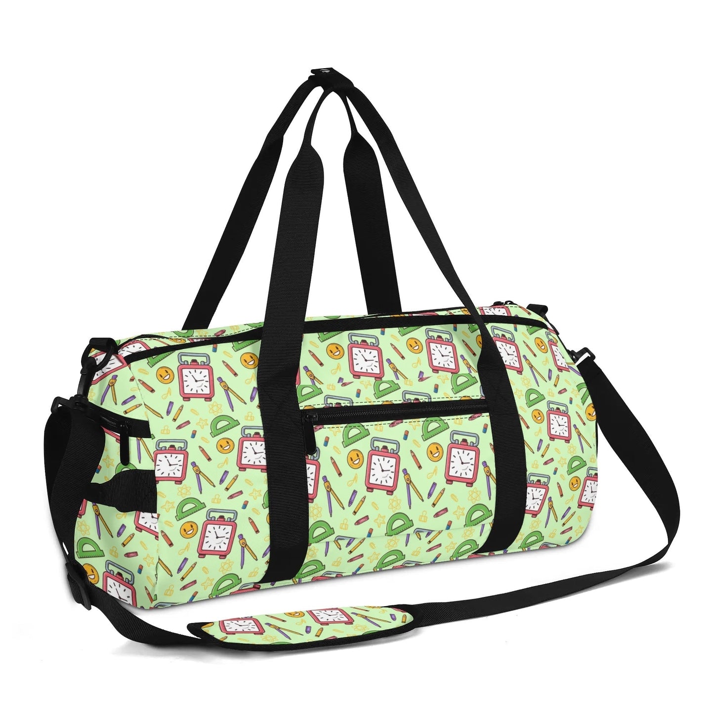 Personalized School Supplies Duffel Bag | Custom Name Kids Gym & School Bag - De Krys