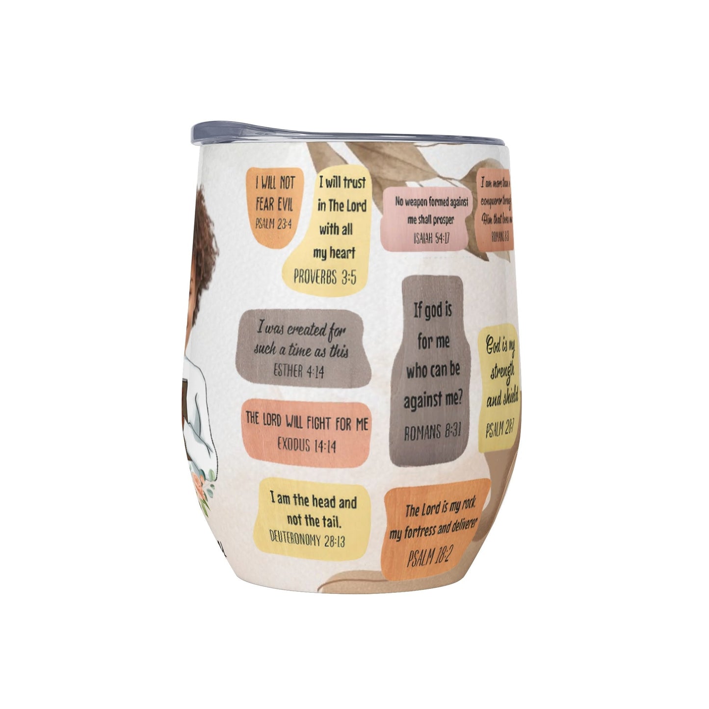 Personalized Scripture Tumbler • Custom Photo Christian Gift - De Krys