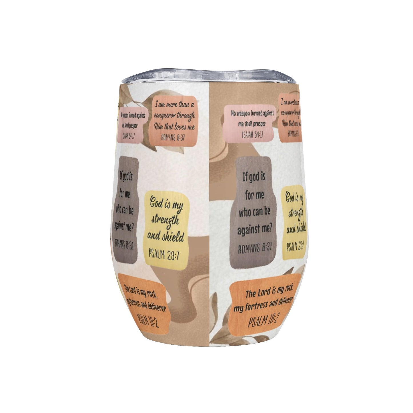 Personalized Scripture Tumbler • Custom Photo Christian Gift - De Krys