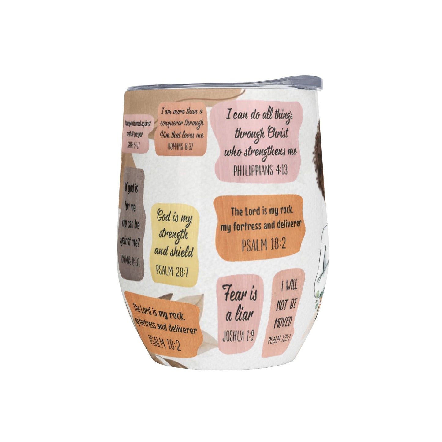 Personalized Scripture Tumbler • Custom Photo Christian Gift - De Krys