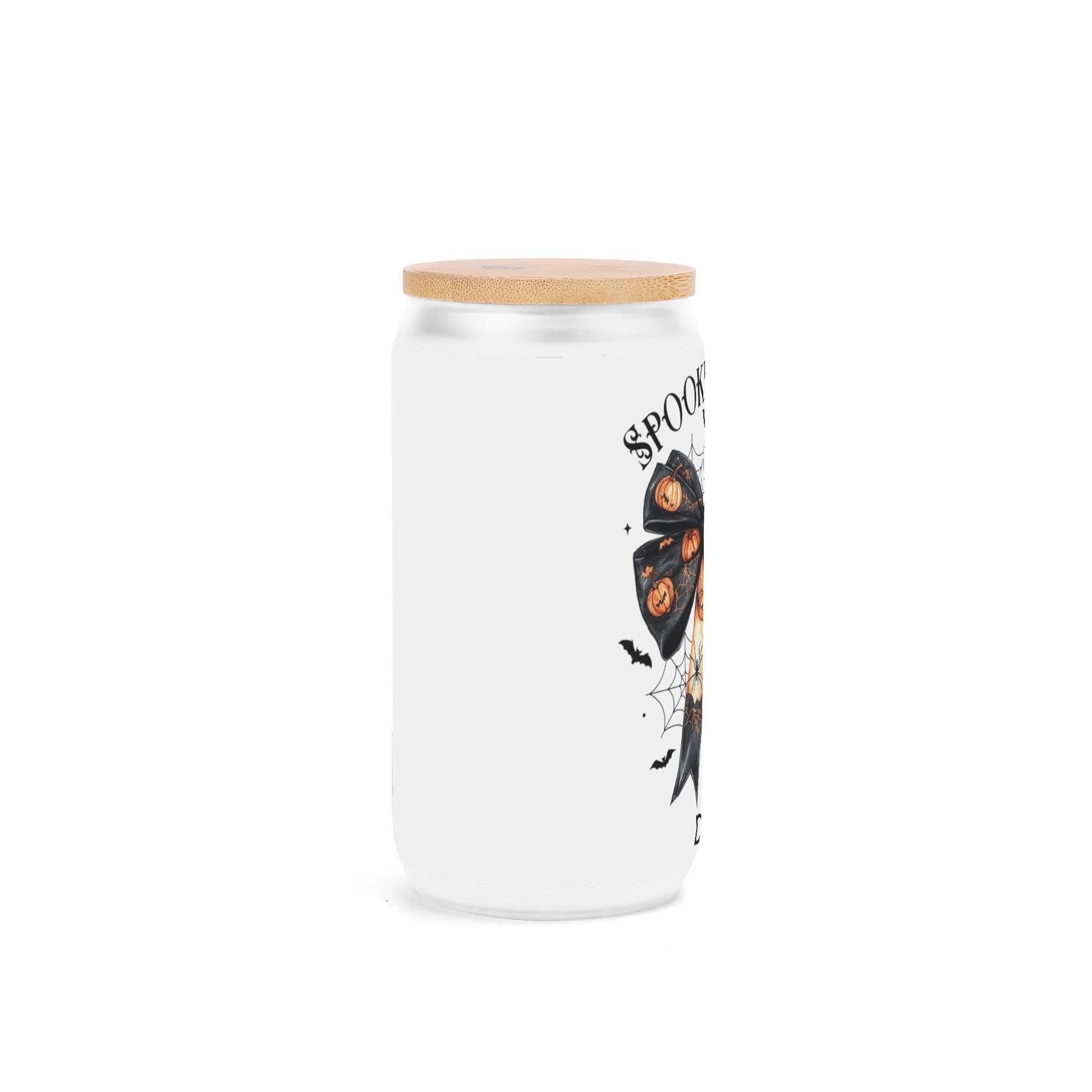 Spooky Mama Halloween Tumbler – Personalized Name | Pumpkin Bow, Spider Webs & Fall Vibes - De Krys