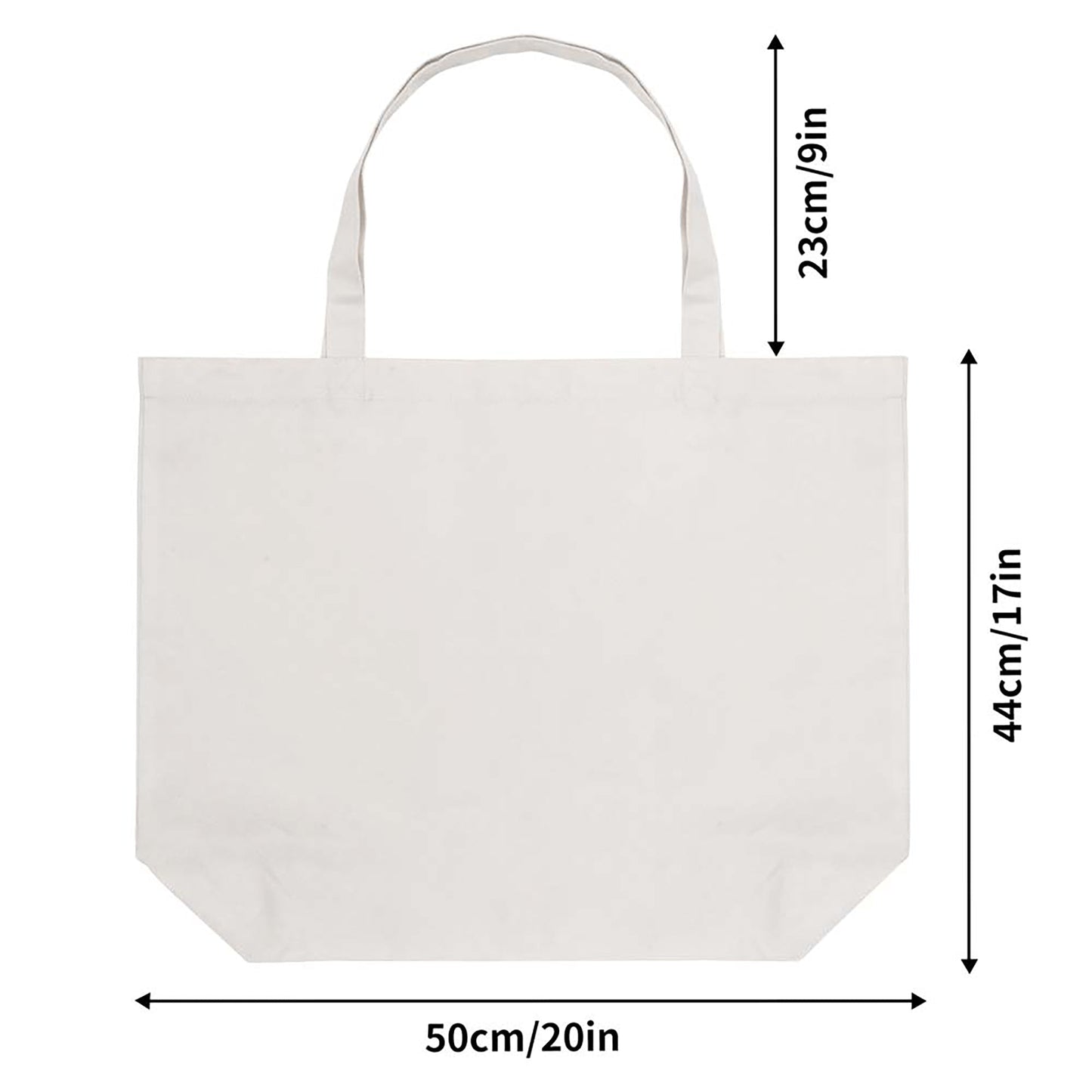 Teach Love Inspire Teacher Tote Bag | Colorful Floral Pencil Canvas Bag for Educators - De Krys