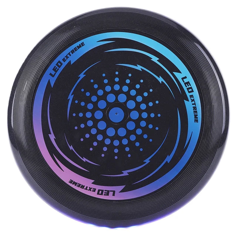 LED Light up Flying Disc Glow in the Dark Flying Disc Ultimate Brightness Rechargeable Flying Disc for outside Games