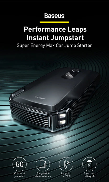 Baseus 20000mAh Portable Car Jump Starter Power Bank