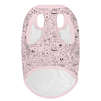 Adorable Halloween Pet Shirt – Lightweight Outfit for Dogs & Cats with Spooky Prints - De Krys