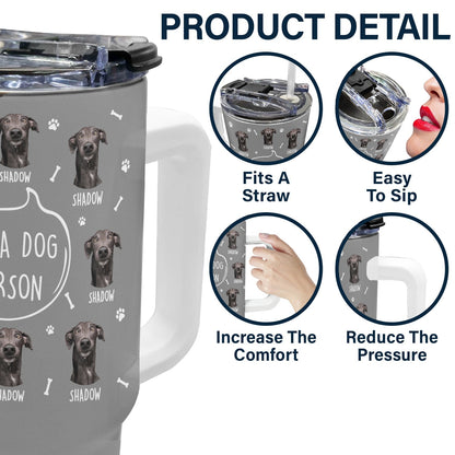Custom Dog Lover Tumbler – Personalized Pet Travel Mug - De Krys