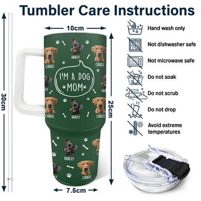 Custom Dog Lover Tumbler – Personalized Pet Travel Mug - De Krys