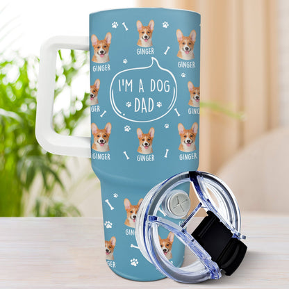 Custom Dog Lover Tumbler – Personalized Pet Travel Mug - De Krys