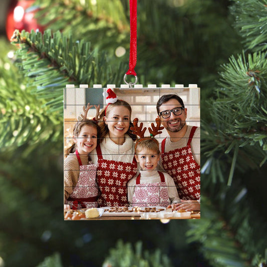 Custom Holiday Photo Block Puzzle – Buildable Keepsake - De Krys