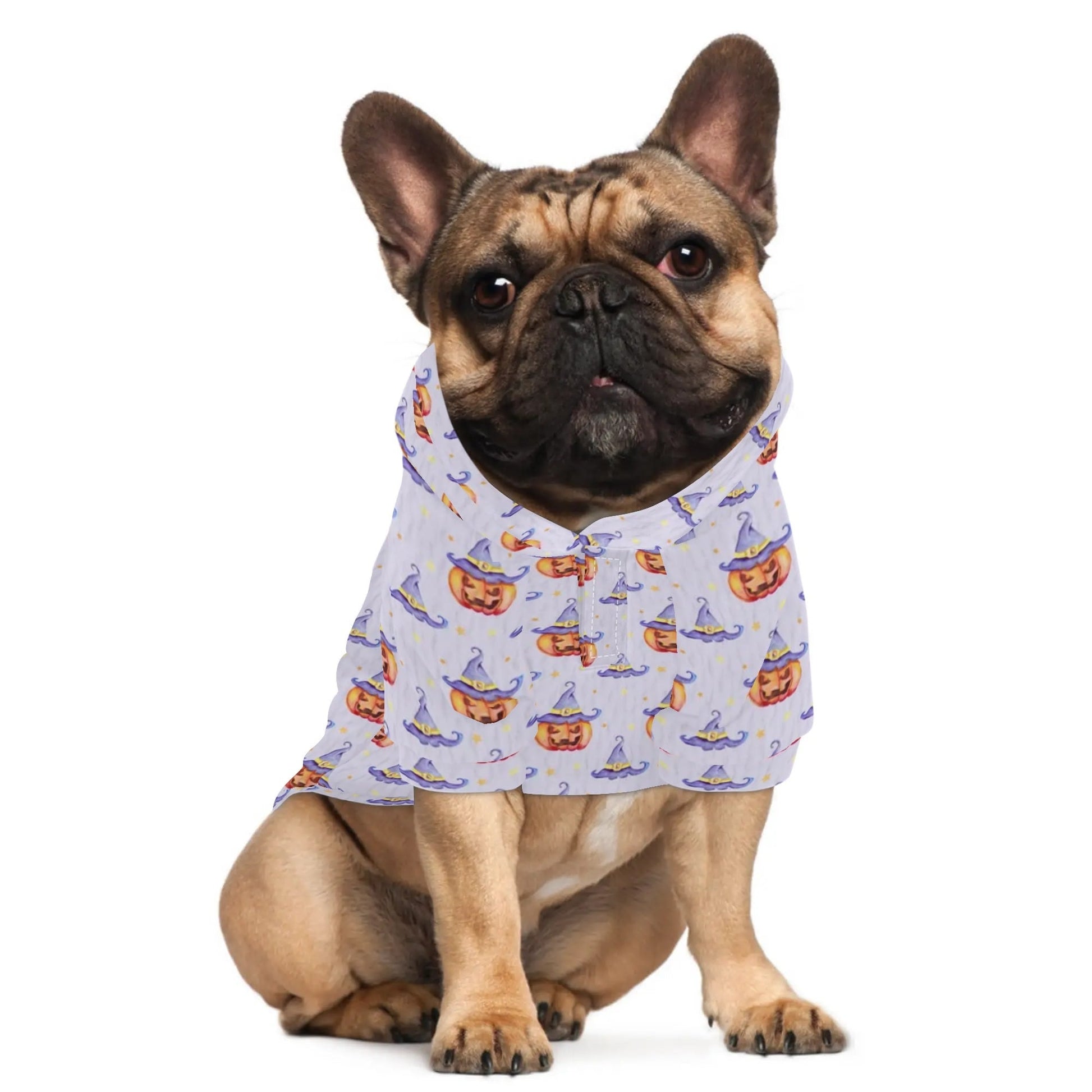 Custom Pet Halloween Hoodie – Personalized Dog or Cat Costume with Photo & Name - De Krys