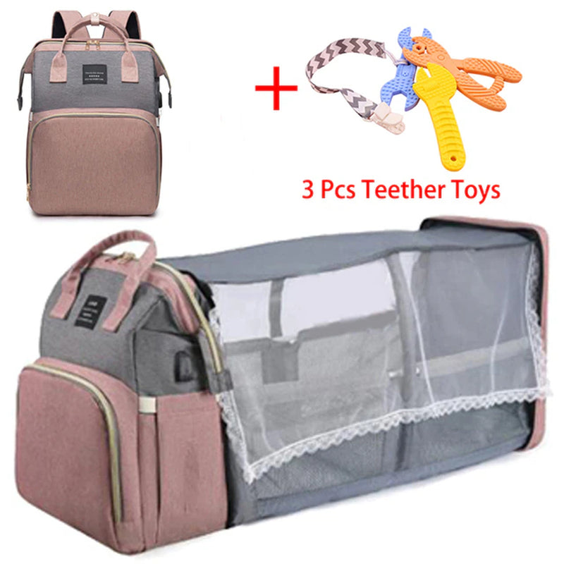 Baby Diaper Bag with Changing Table