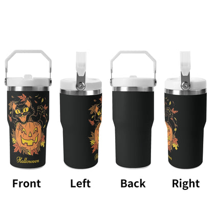 Limited Edition Personalized Black Cat Halloween Tumbler - Add your name below - De Krys