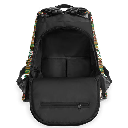 Personalized Afrocentric Backpack • Custom Black Queen Bag - De Krys