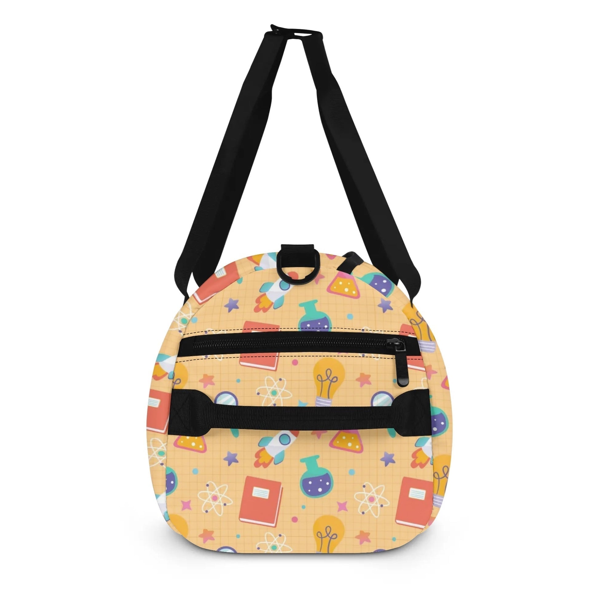 Personalized Crayon Duffel Bag for Kids | Custom Name School Bag 🎒 - De Krys