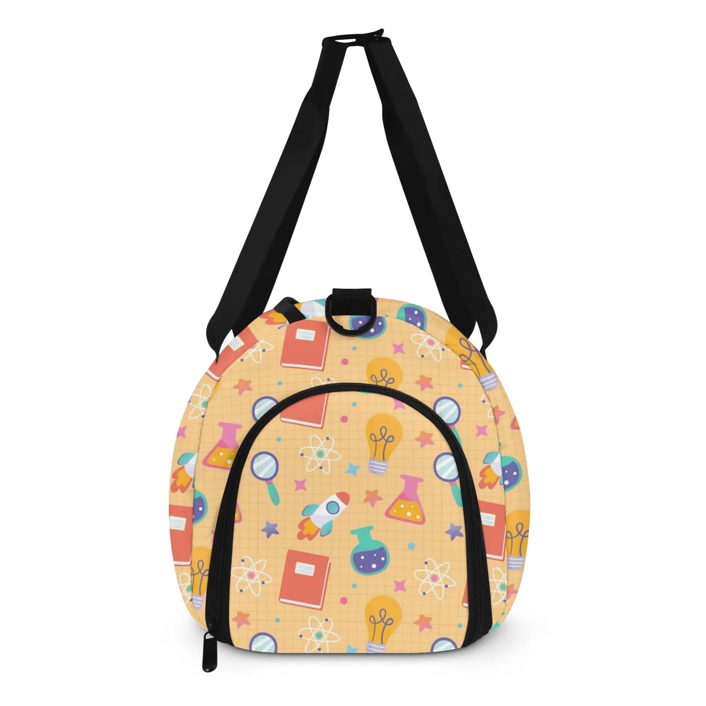 Personalized Crayon Duffel Bag for Kids | Custom Name School Bag 🎒 - De Krys