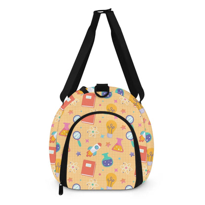Personalized Crayon Duffel Bag for Kids | Custom Name School Bag 🎒 - De Krys
