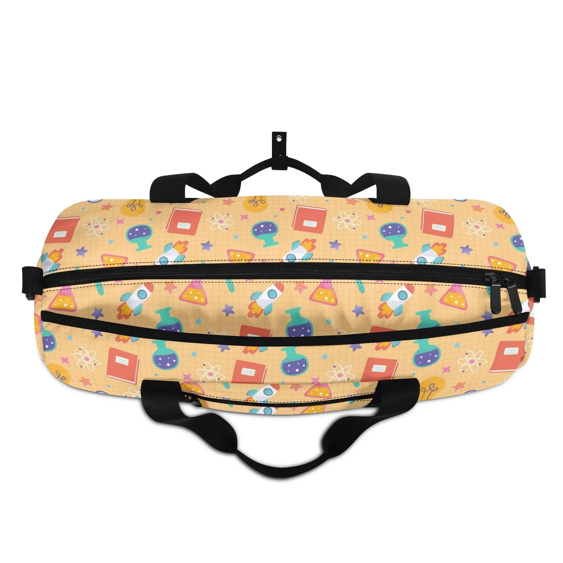 Personalized Crayon Duffel Bag for Kids | Custom Name School Bag 🎒 - De Krys