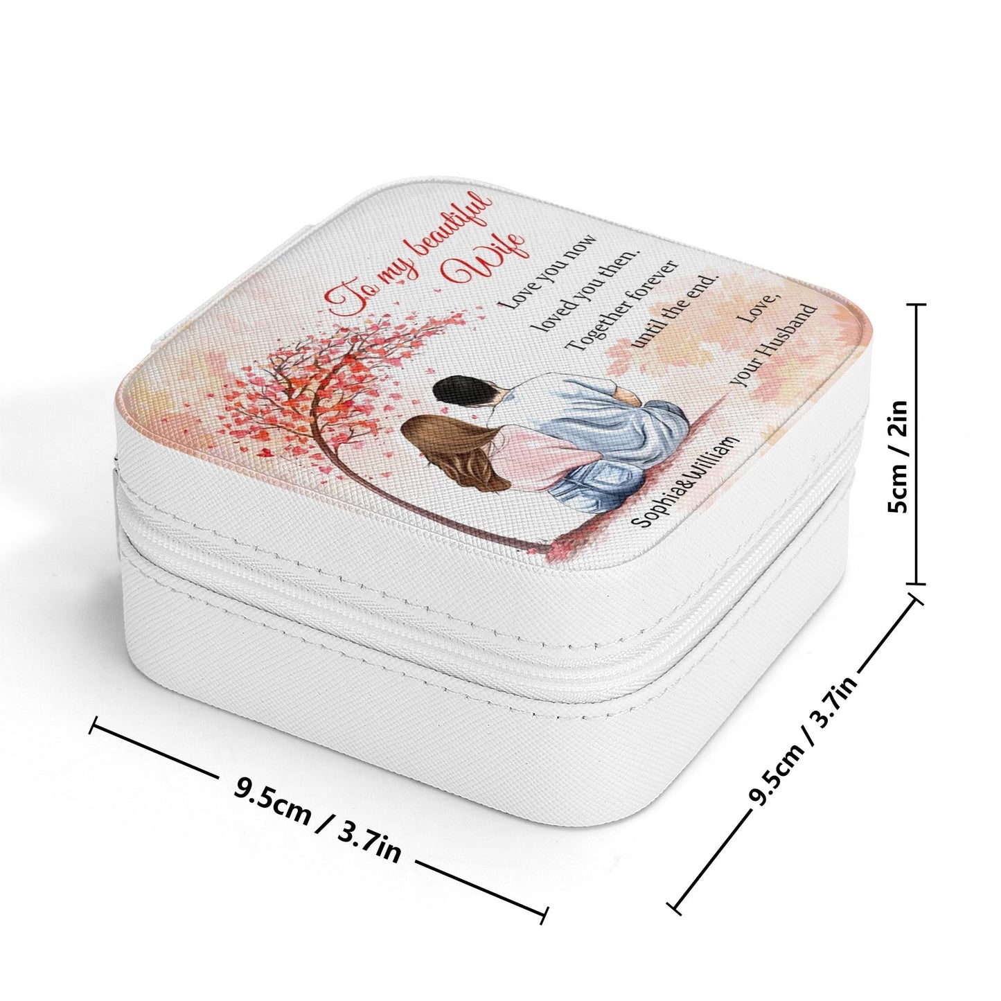 Personalized Jewelry Travel Box | Custom Name Keepsake - De Krys